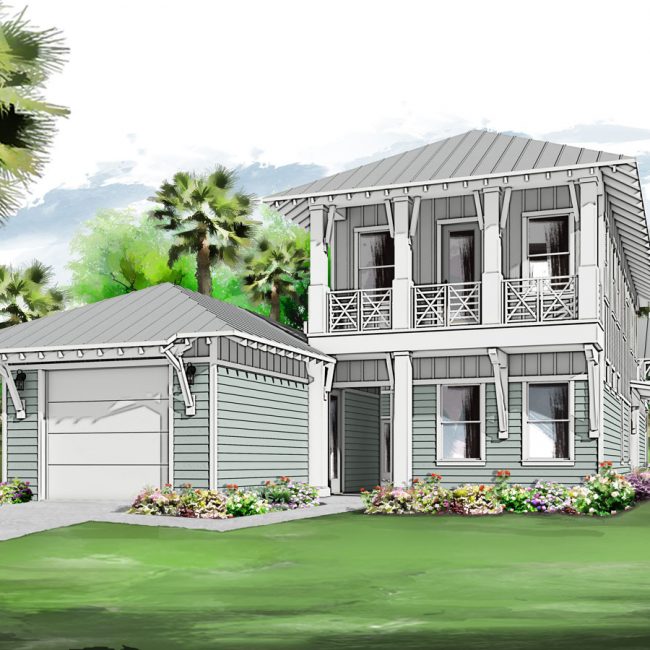 Ibis Canal Cottage Rendering