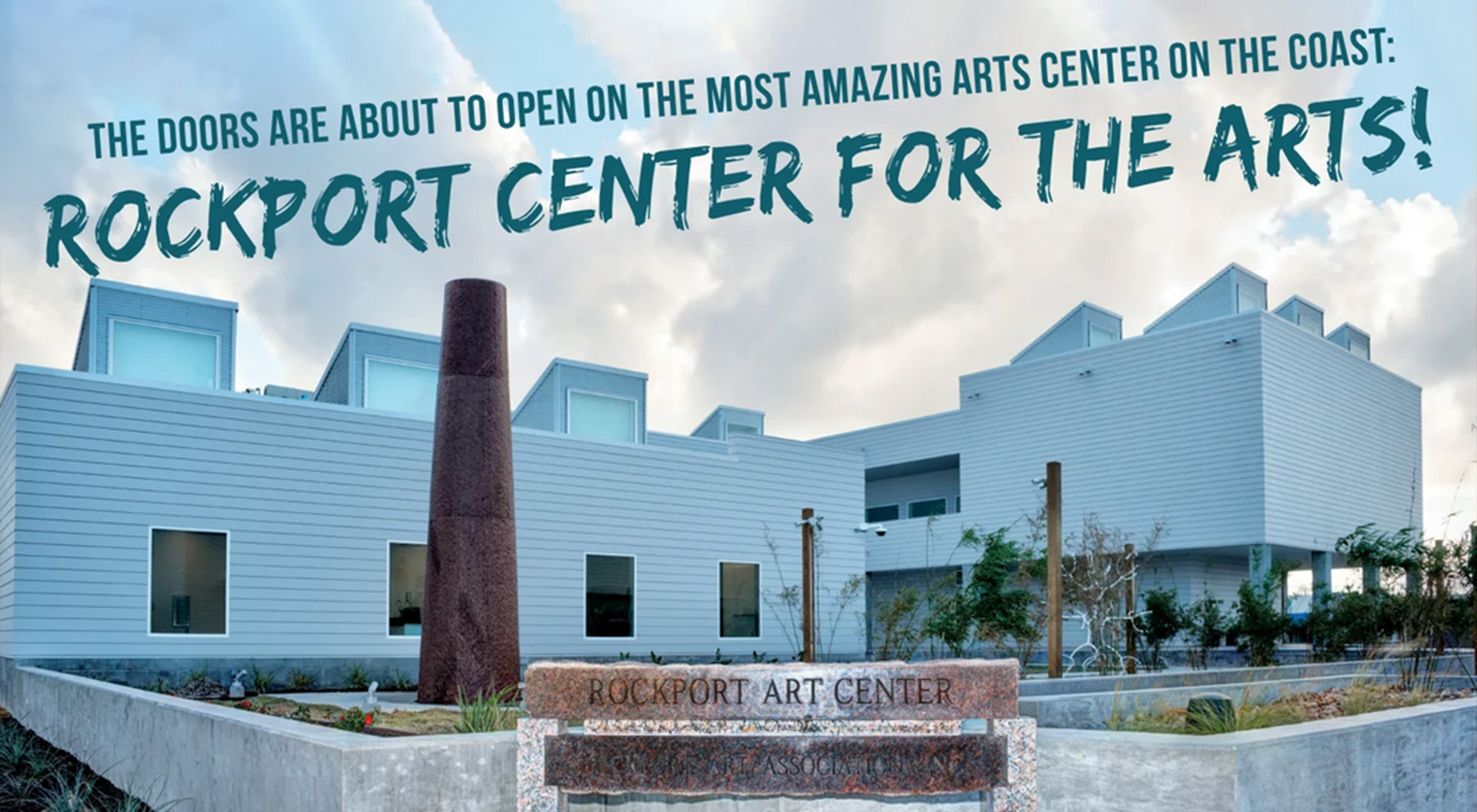 The NEW Rockport Center For The Arts Is Open!